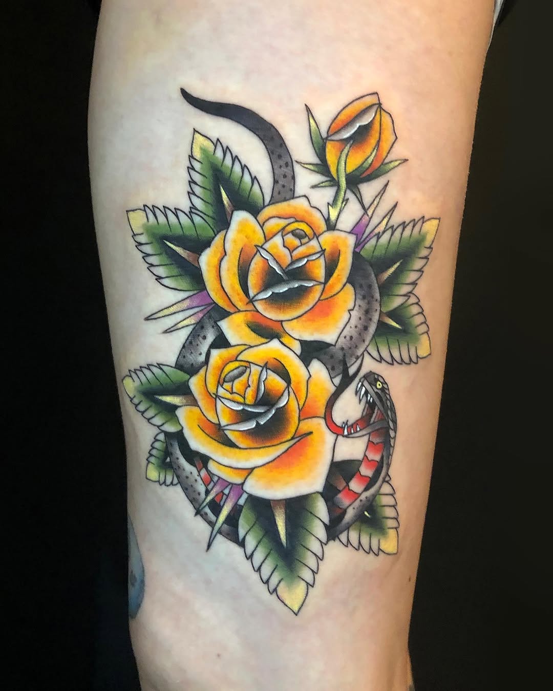 Dragon, Flower, Rose