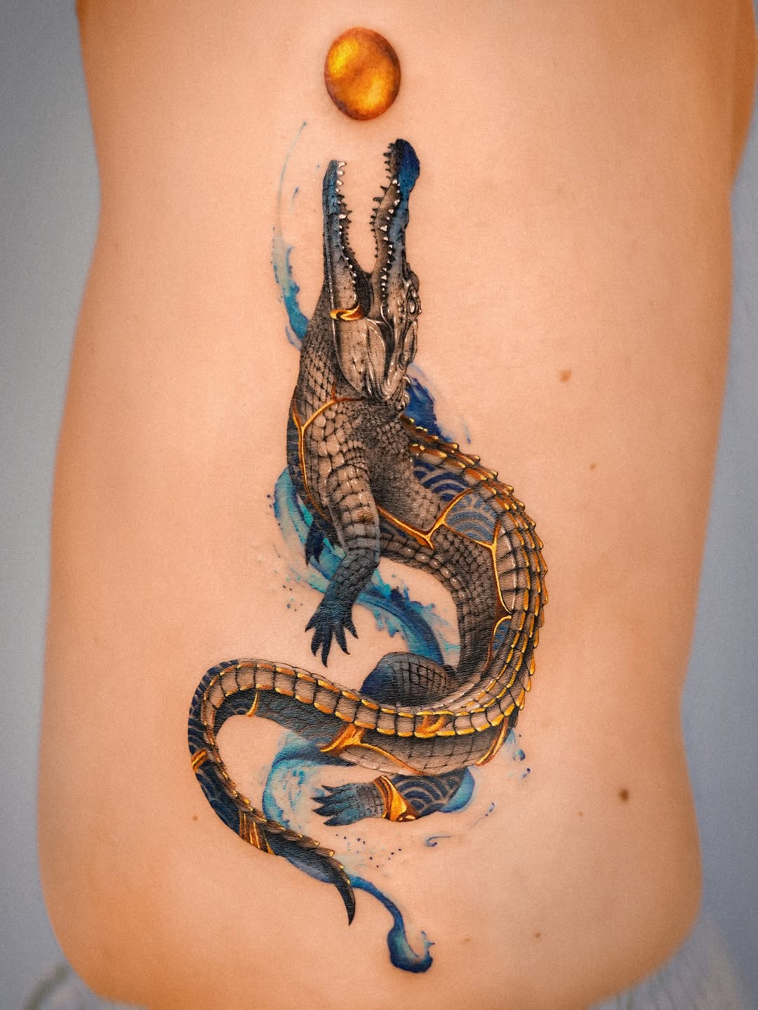 Dragon, 악어