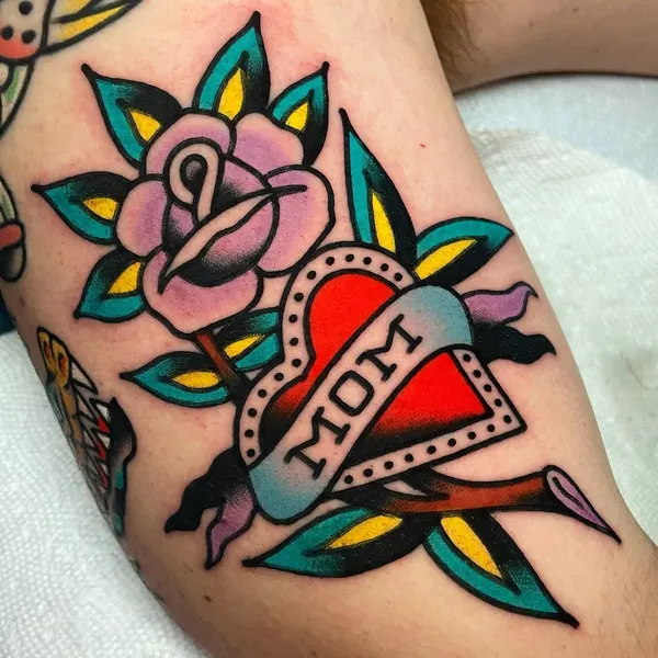 Rose, Lettering, Flower