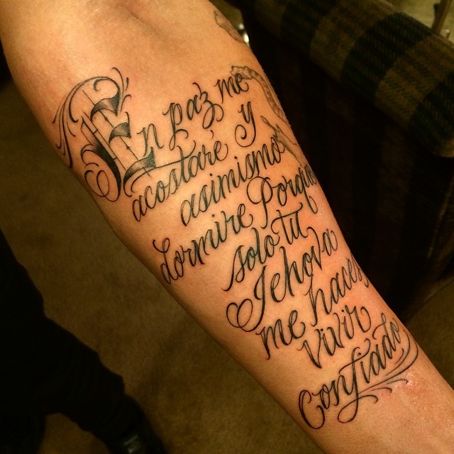 Lettering
