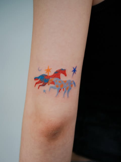 유니콘, 말, 해마