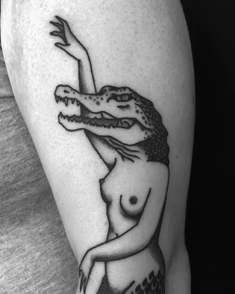 Dragon, 악어
