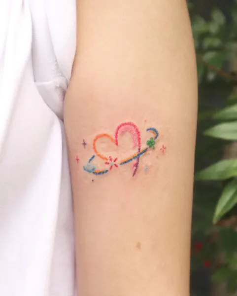 평화, 리본, 사랑