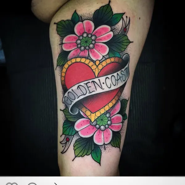 Flower, Rose, Lettering
