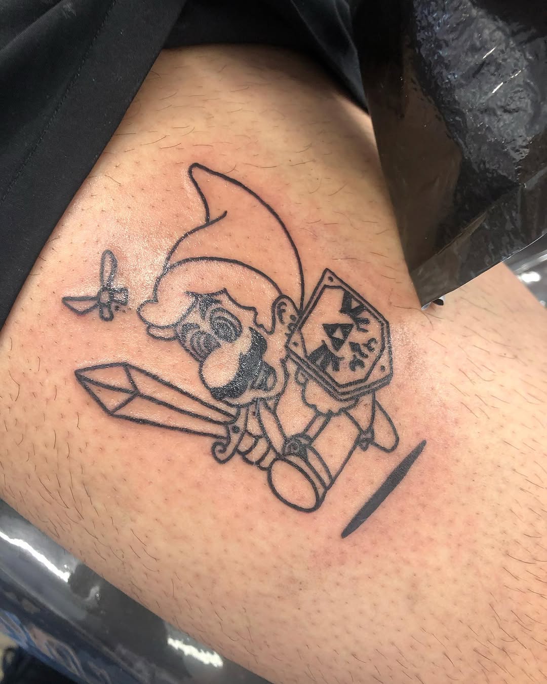 Game Face Tattoo