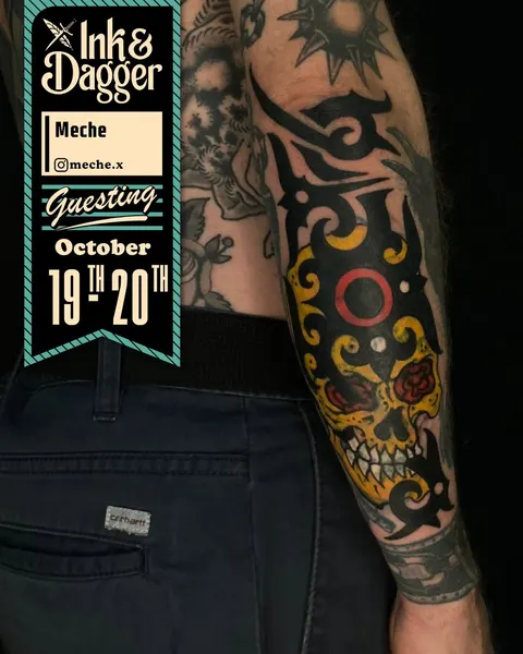 Ink and Dagger Tattoo