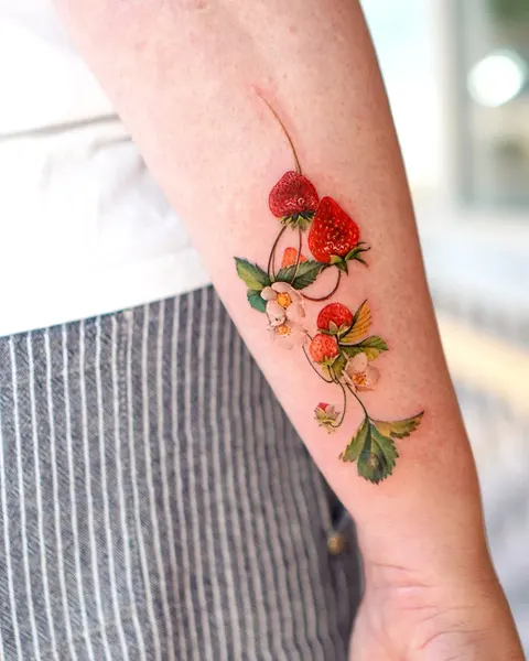 Flower, 딸기