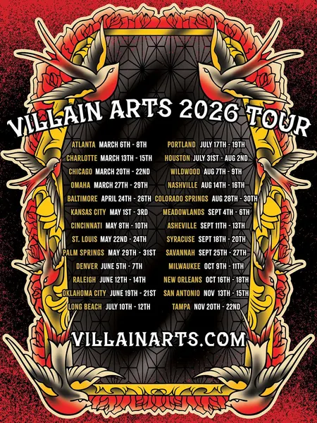 Villain Arts Tattoo Convention