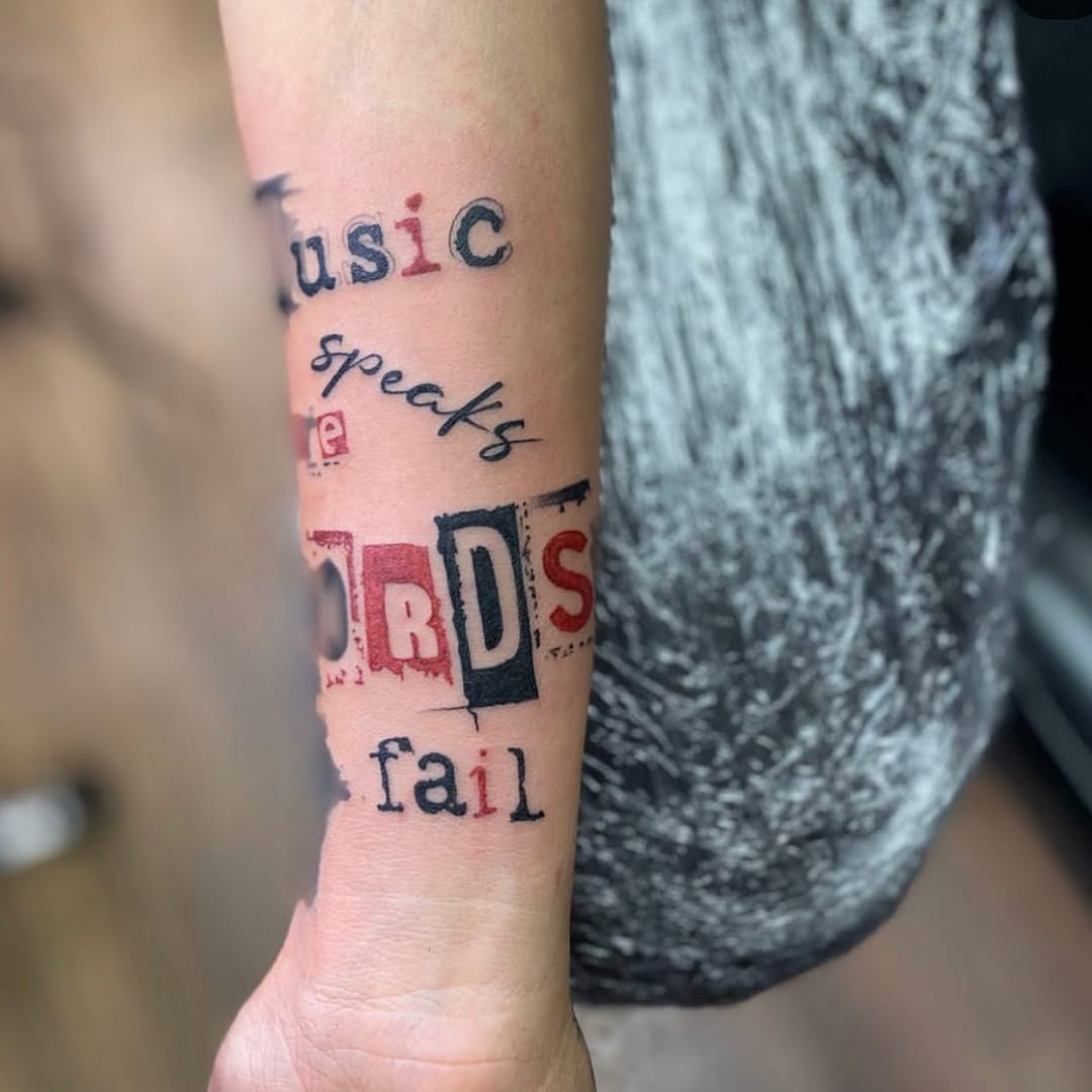 Game Face Tattoo