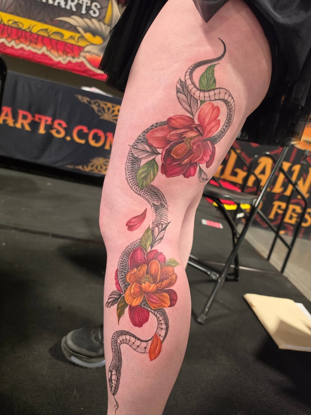 Villain Arts Tattoo Convention