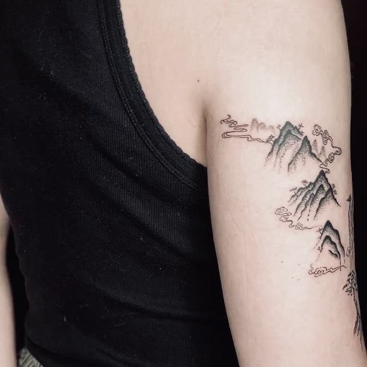 Nature, 산, 화산, 사막, 눈
