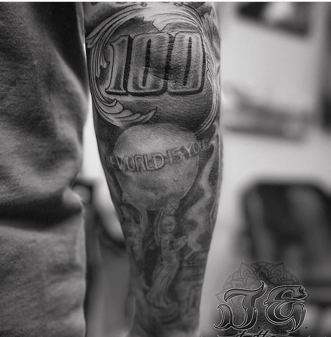 Game Face Tattoo