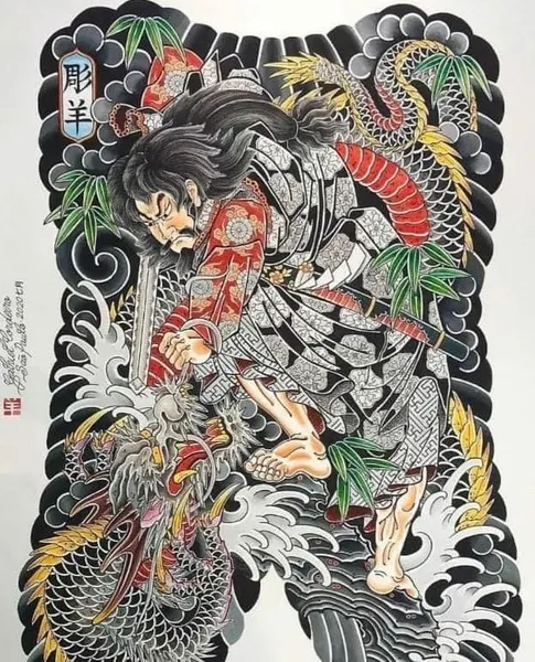 900+ ý tưởng hay nhất về Samurai tattoo trong 2026