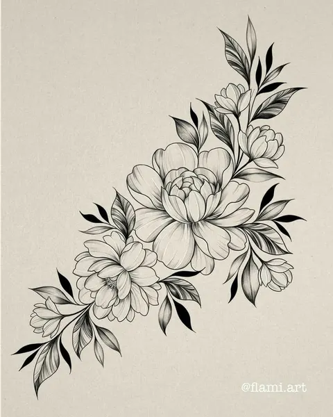 flowers tattoo