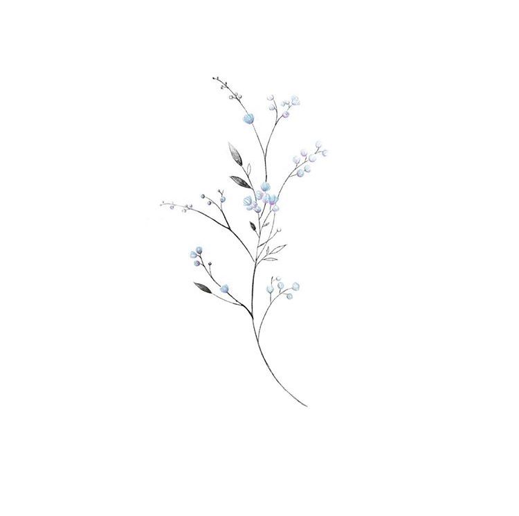 flowers tattoo