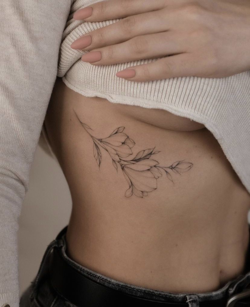 flowers tattoo