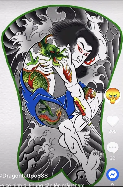 900+ ý tưởng hay nhất về Samurai tattoo trong 2026