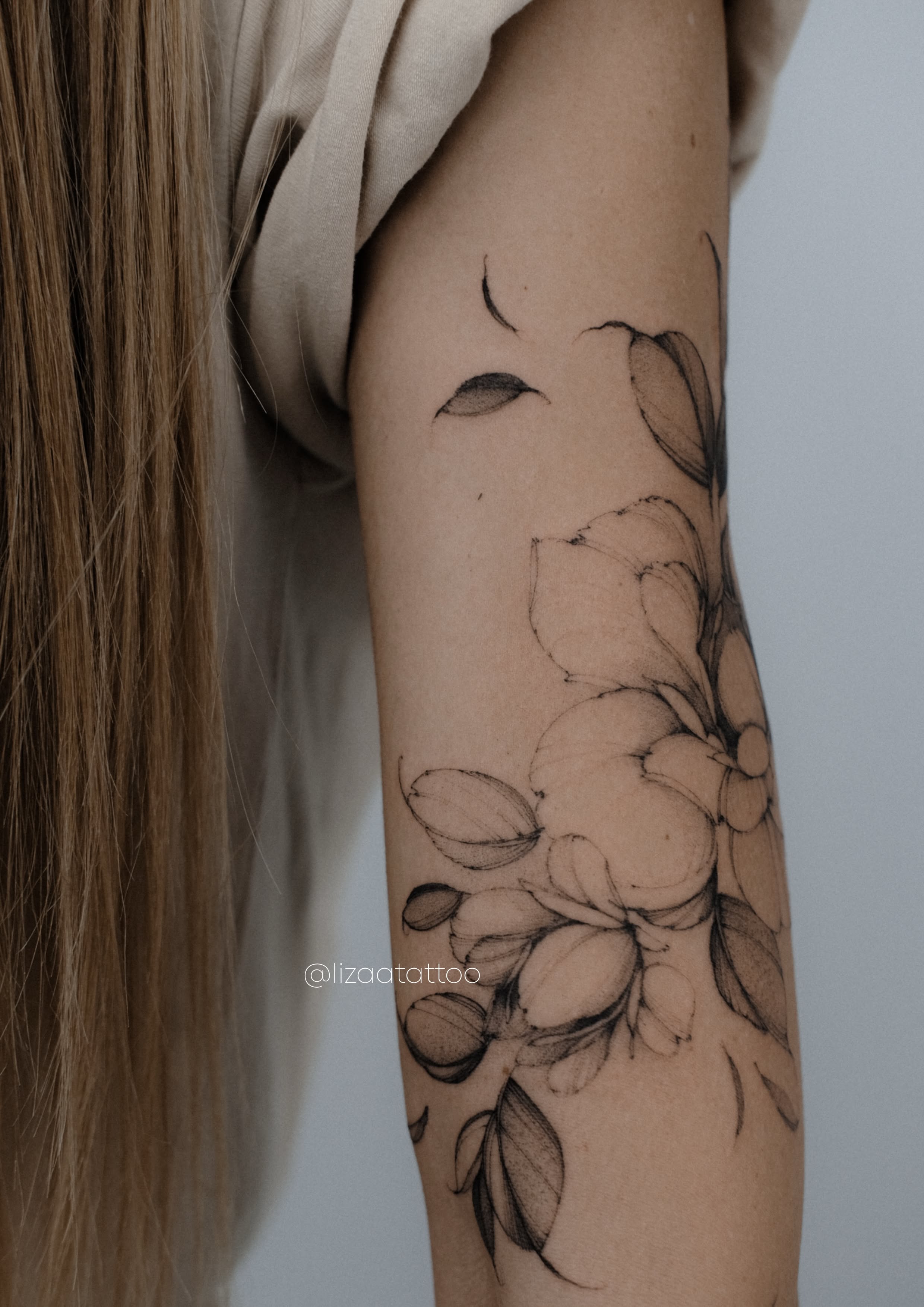 flowers tattoo