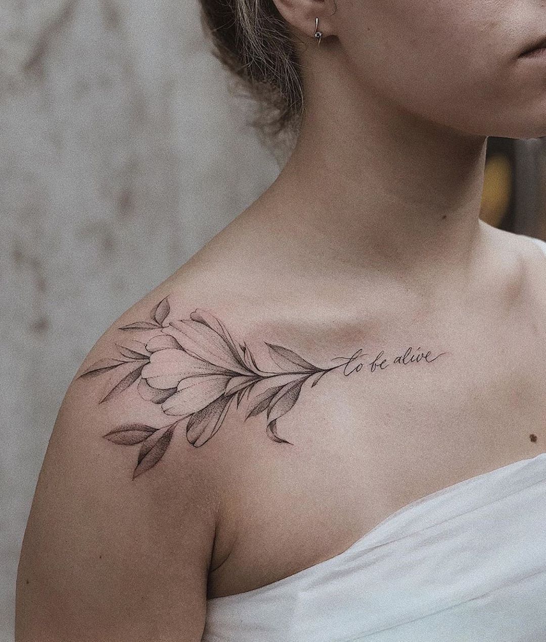 flowers tattoo