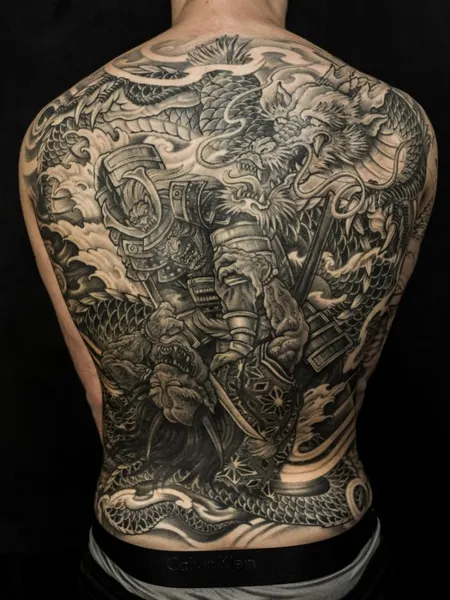 900+ ý tưởng hay nhất về Samurai tattoo trong 2026