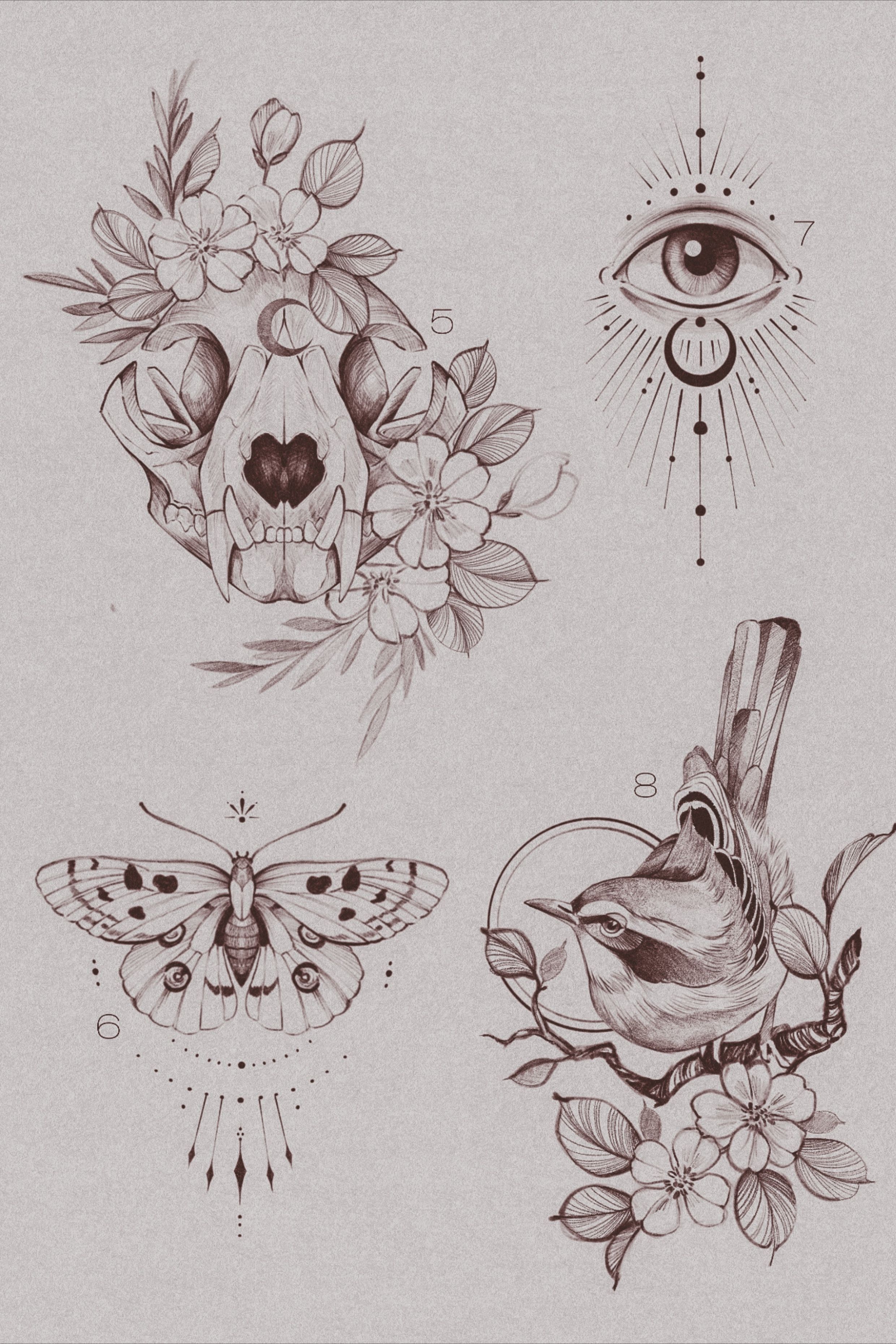 flowers tattoo