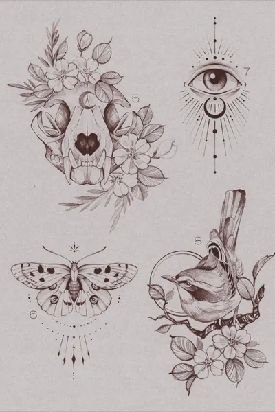 flowers tattoo