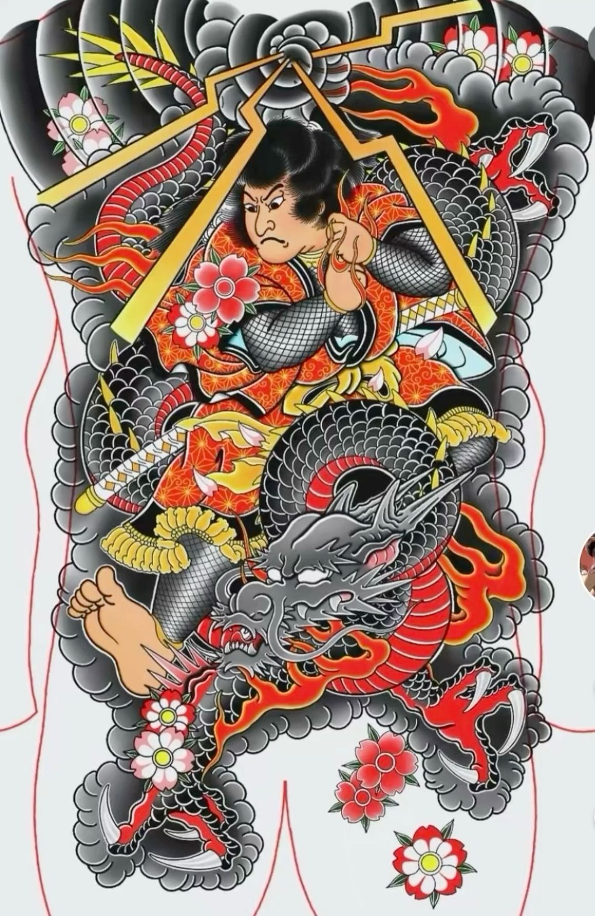 900+ ý tưởng hay nhất về Samurai tattoo trong 2026