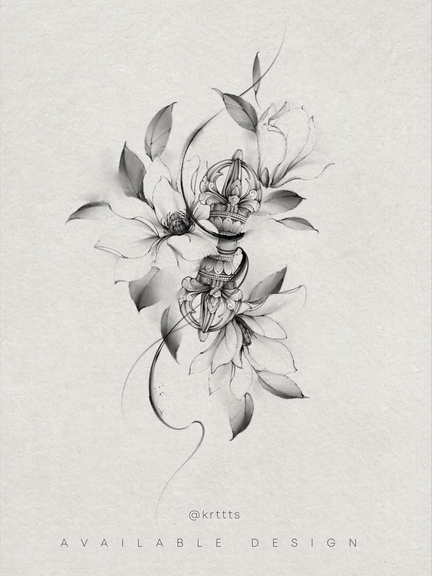 flowers tattoo