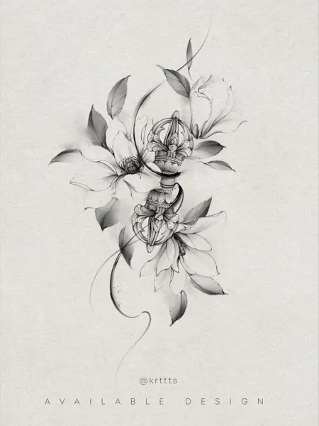 flowers tattoo