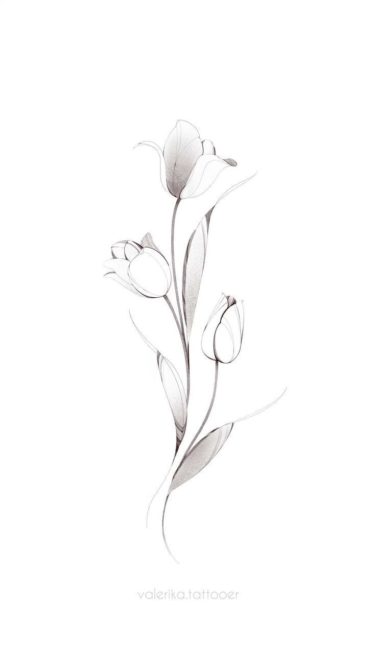 flowers tattoo