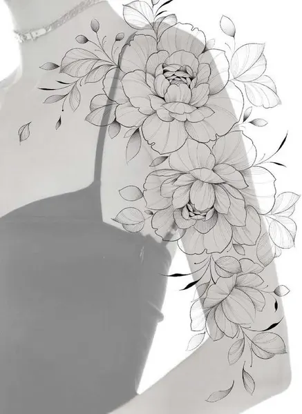 flowers tattoo