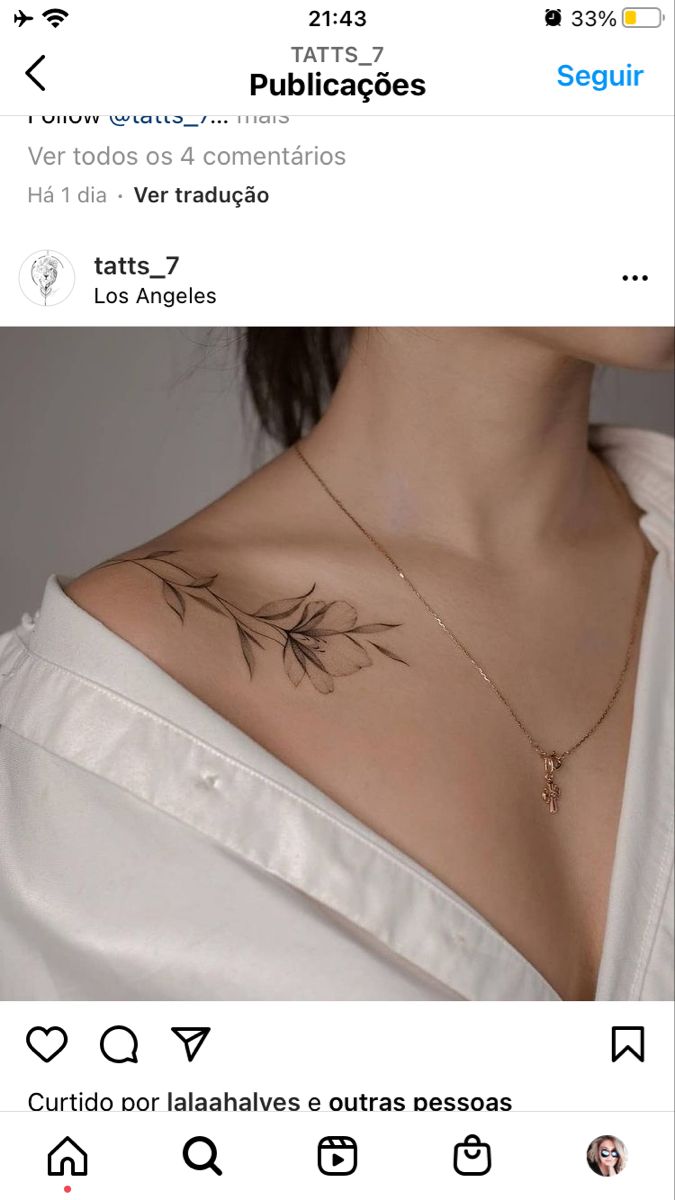 flowers tattoo