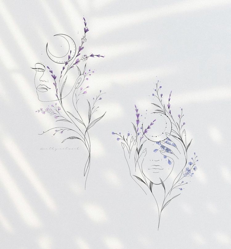flowers tattoo