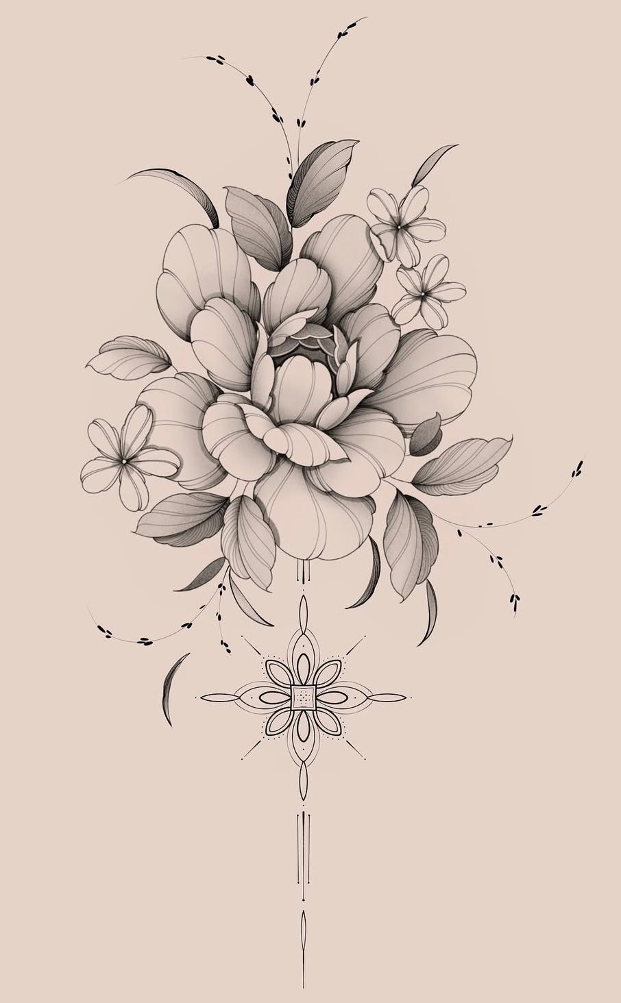 flowers tattoo
