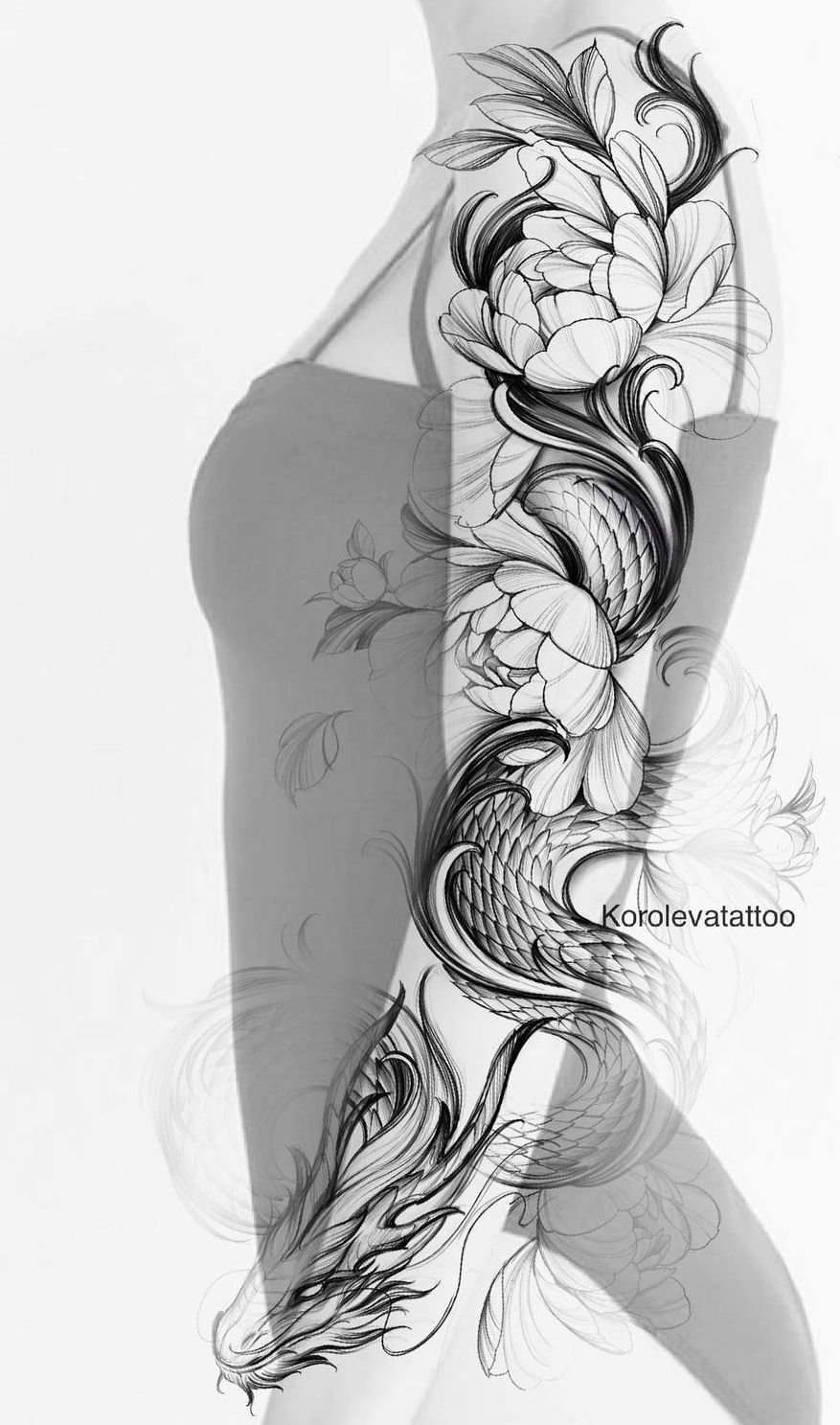 flowers tattoo