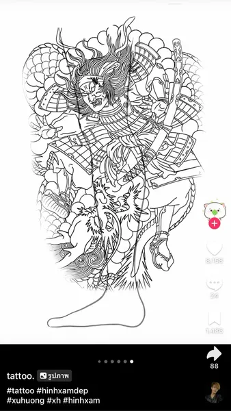900+ ý tưởng hay nhất về Samurai tattoo trong 2026