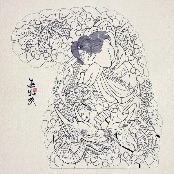 900+ ý tưởng hay nhất về Samurai tattoo trong 2026