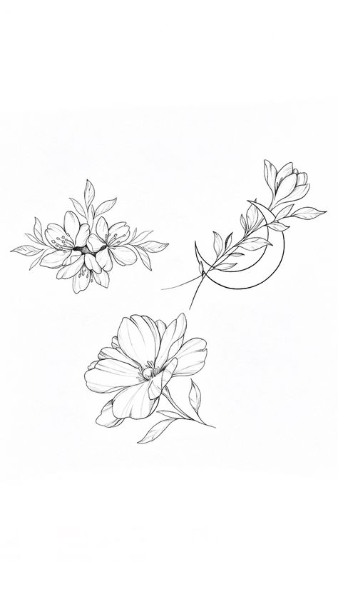 flowers tattoo
