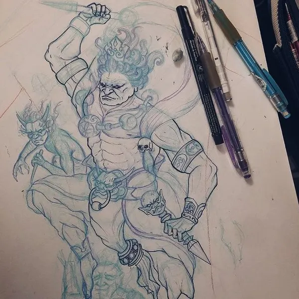 900+ ý tưởng hay nhất về Samurai tattoo trong 2026