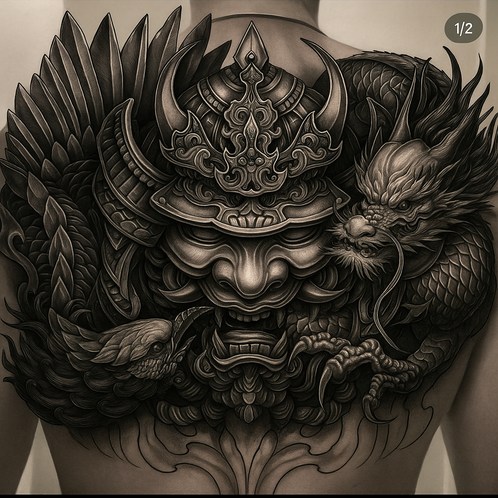 900+ ý tưởng hay nhất về Samurai tattoo trong 2026