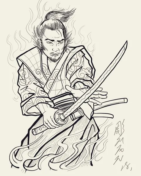 Samurai tattoo idea