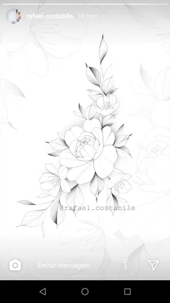 flowers tattoo