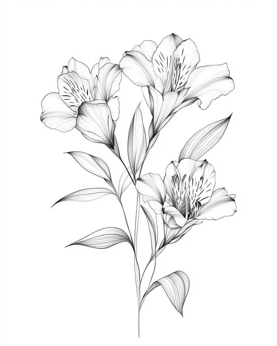 flowers tattoo