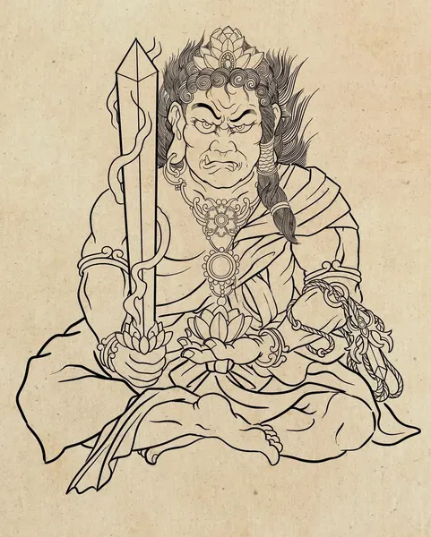 Samurai tattoo idea