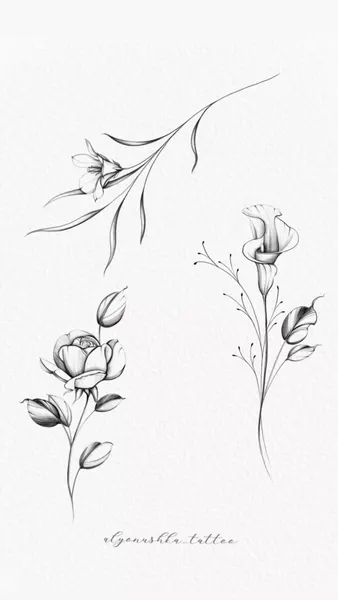 flowers tattoo