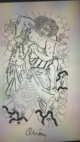 900+ ý tưởng hay nhất về Samurai tattoo trong 2026