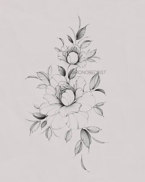 flowers tattoo