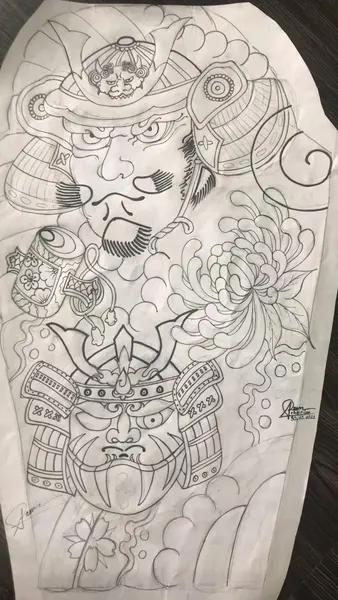 900+ ý tưởng hay nhất về Samurai tattoo trong 2026