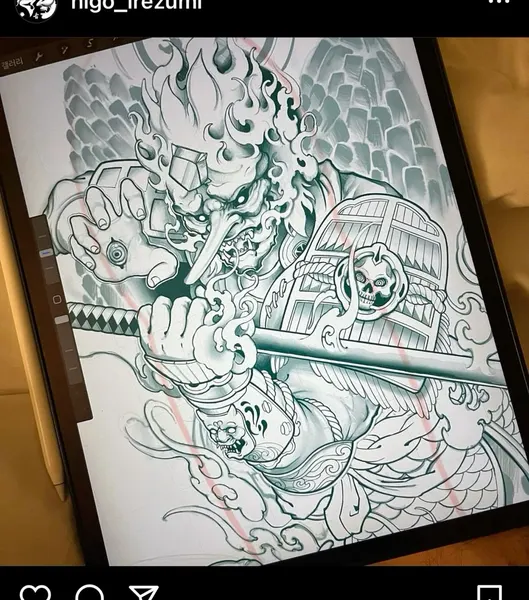 900+ ý tưởng hay nhất về Samurai tattoo trong 2026