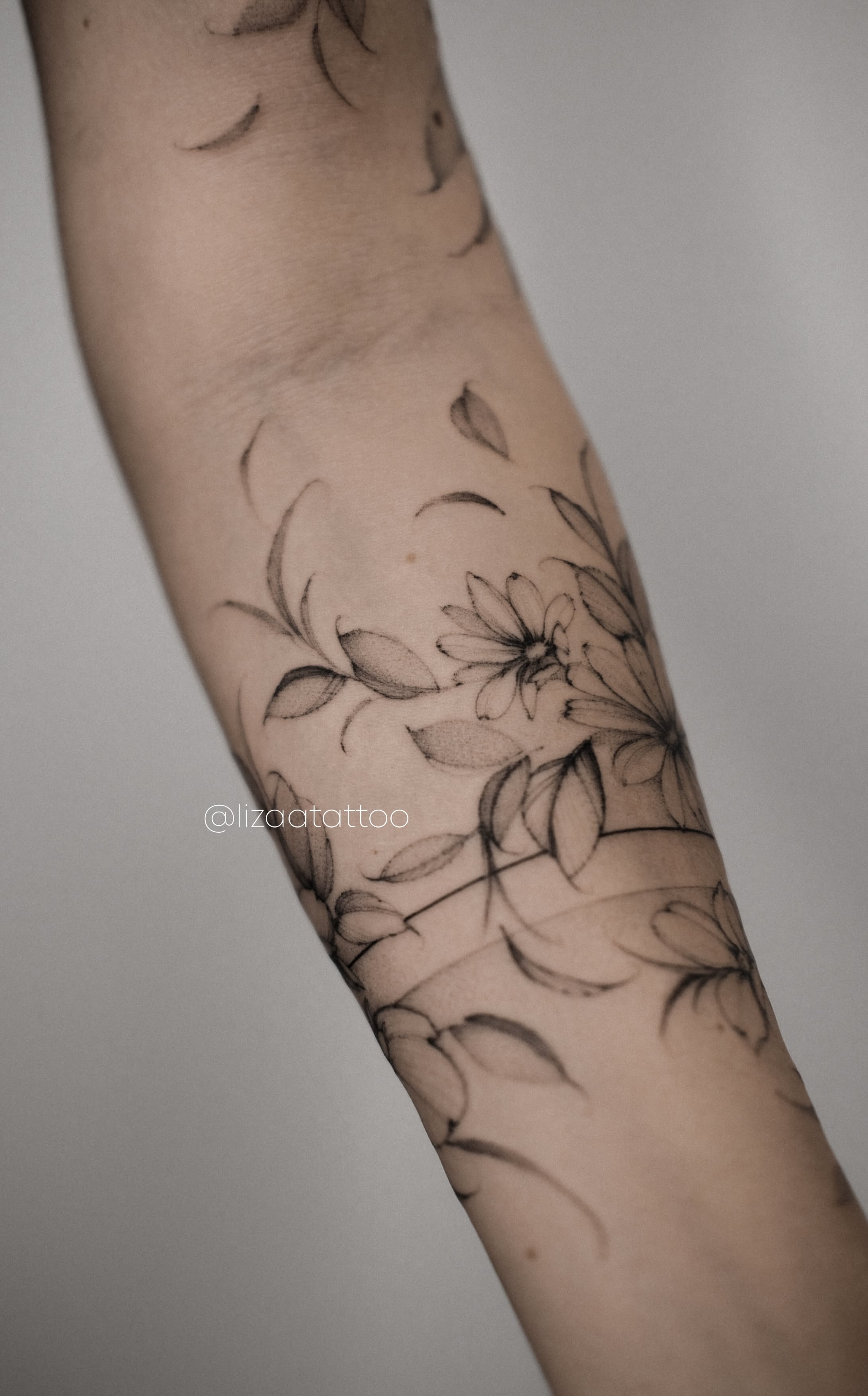 flowers tattoo